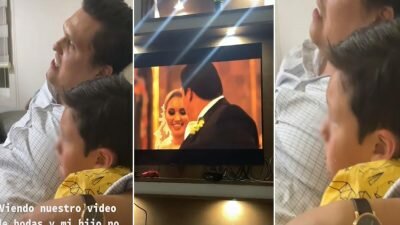 Video viral: niño llora al ver la boda de sus padres y el video se mueve en TikTok | México | nnda nnrt | VIRAL